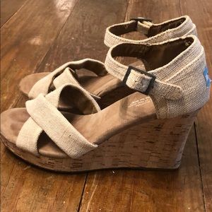 Toms Wedges 8